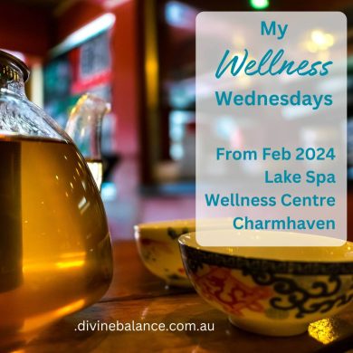 My Wellness Wednesdays herbal tea with Shelley at Divine Balance